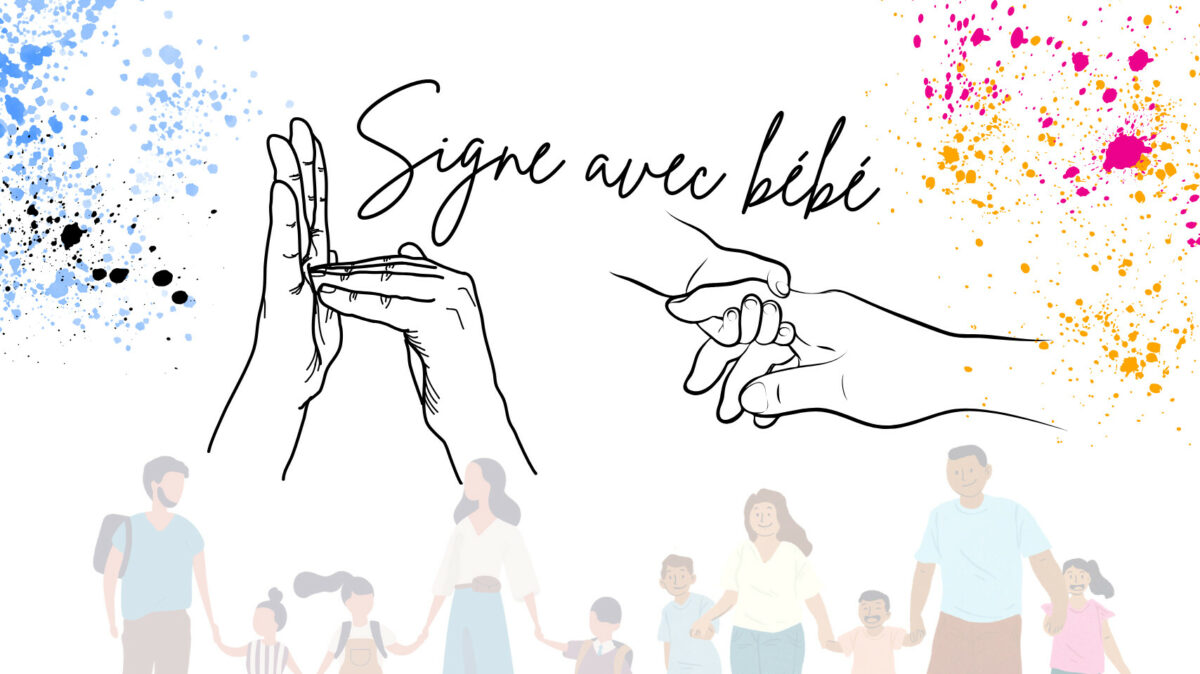 signe avec bébé